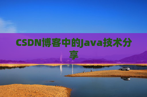 CSDN博客中的Java技术分享